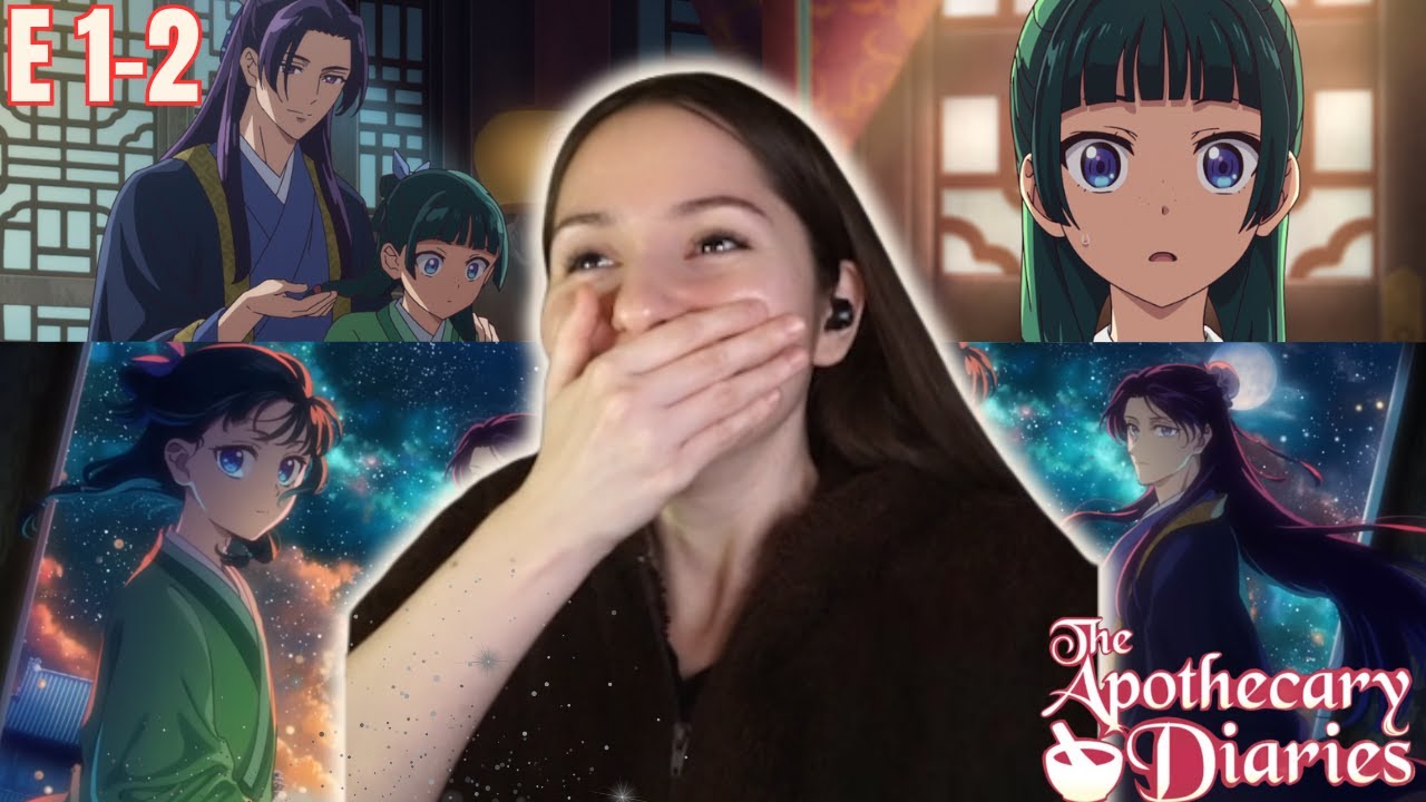 Nominado a mejor anime del a&ntilde;o 🏆😱 REACCI&Oacute;N: Los Diarios de la Boticaria // Episodio 1 - 2 Season 1
