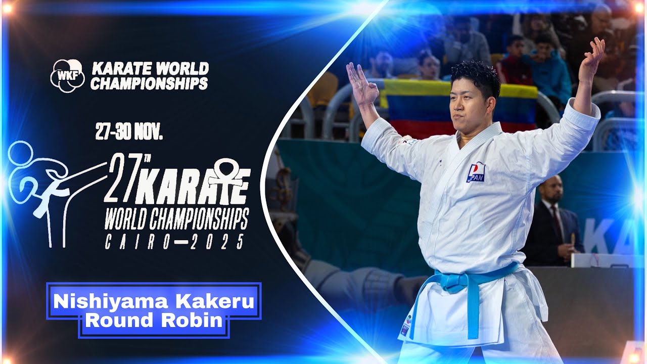 Nishiyama Kakeru All Kata’s (Round Robin) | World Senior Karate Championship Cairo 2025