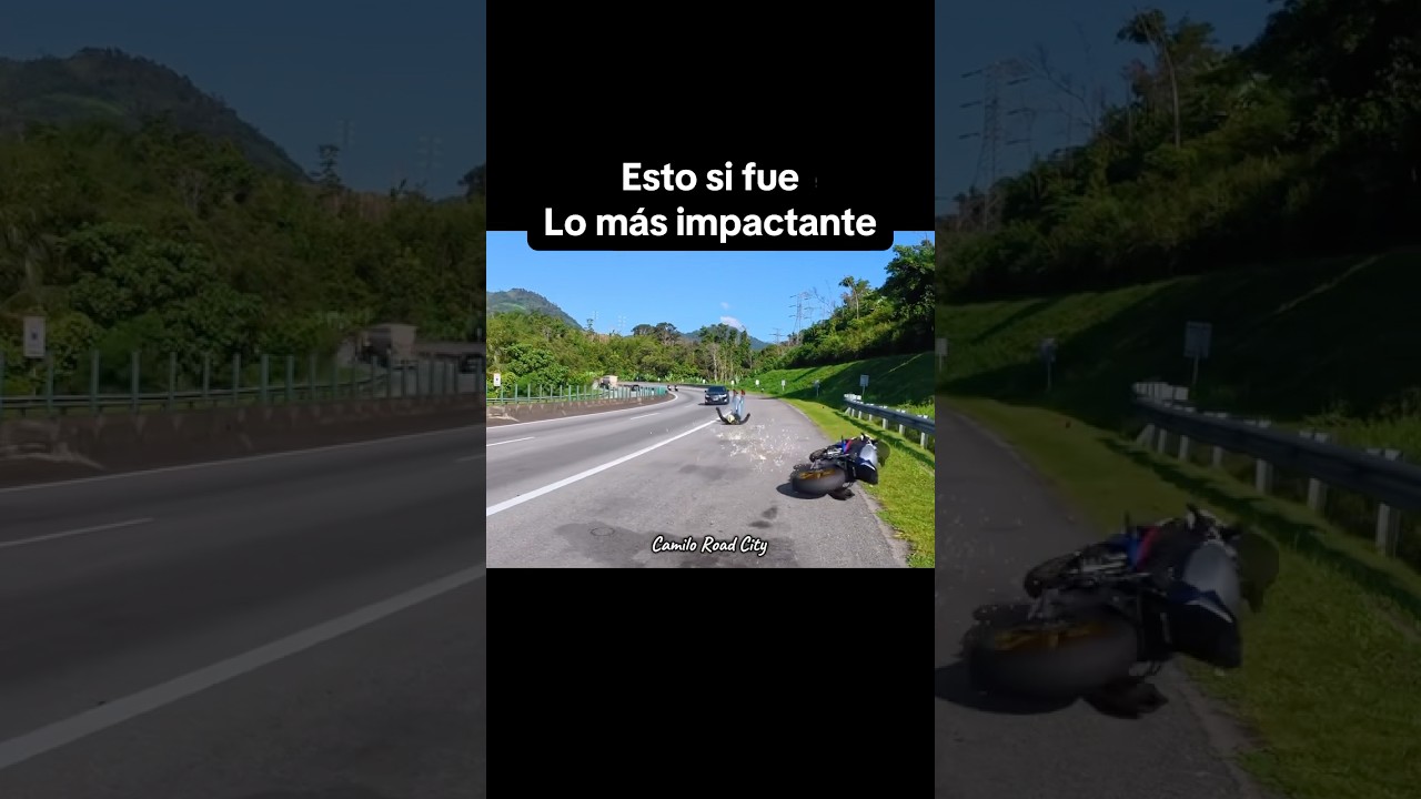 Fuerte ACCIDENTE yamaha MT09 #accidente #mt09 #humor #automobile