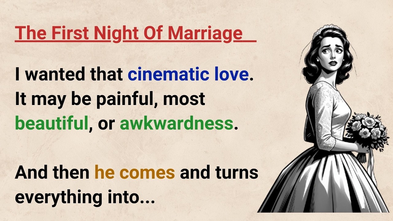 Learn English with Stories ⭐ First Night of Marriage | Level 3 English Listening & Speaking Practice