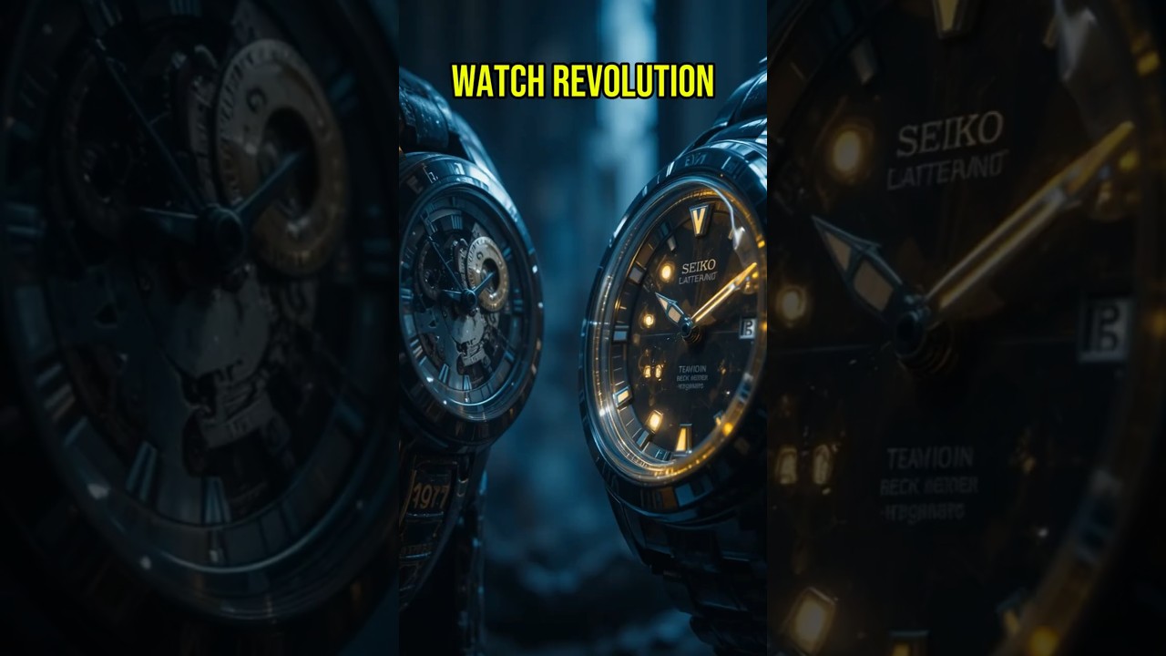 Как компания SEIKO разрушила индустрию роскошных часов ❓❗