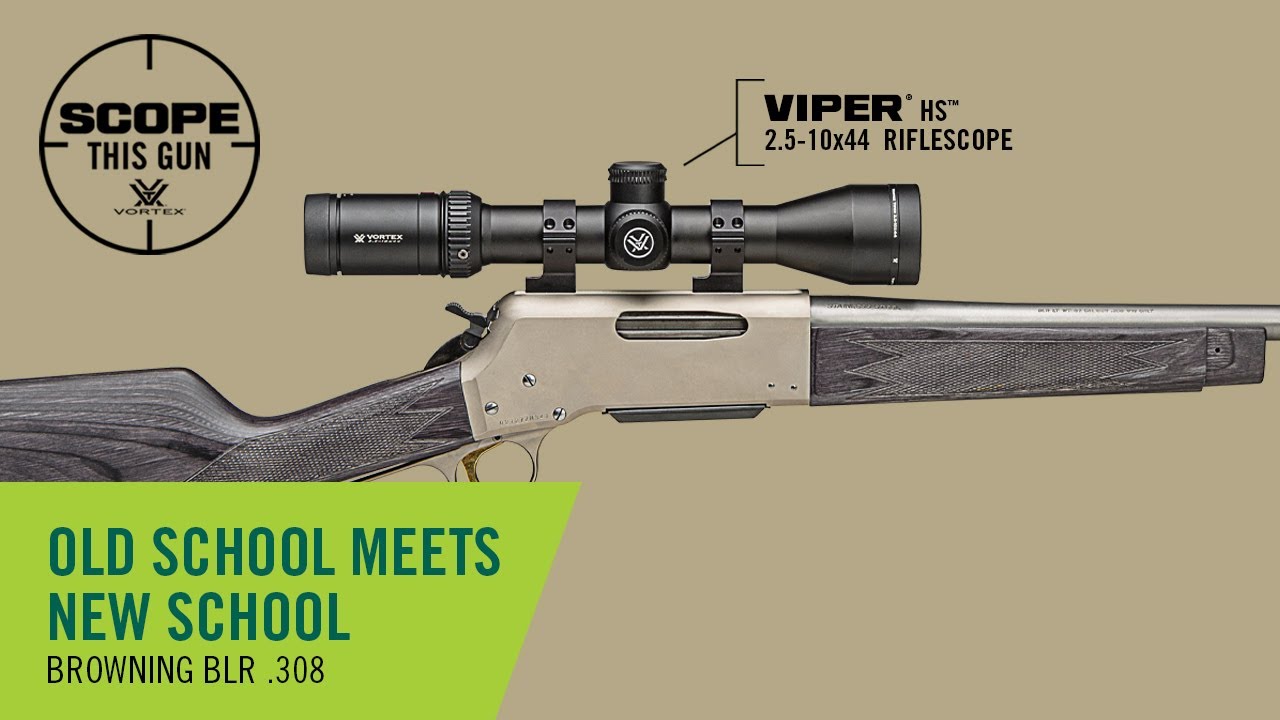 Riflescope on a lever gun? You betcha | Scope This Gun