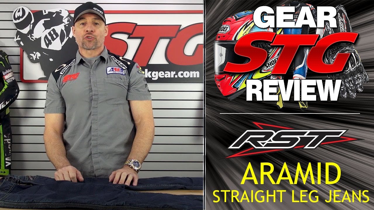 RST Aramid Straight Leg Jeans Review | Sportbike Track Gear