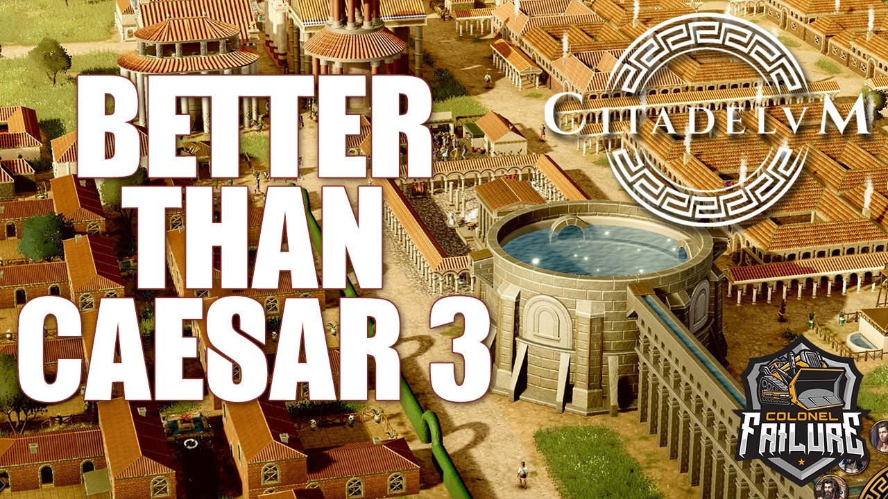A New Roman City Builder - Citadelum launch gameplay
