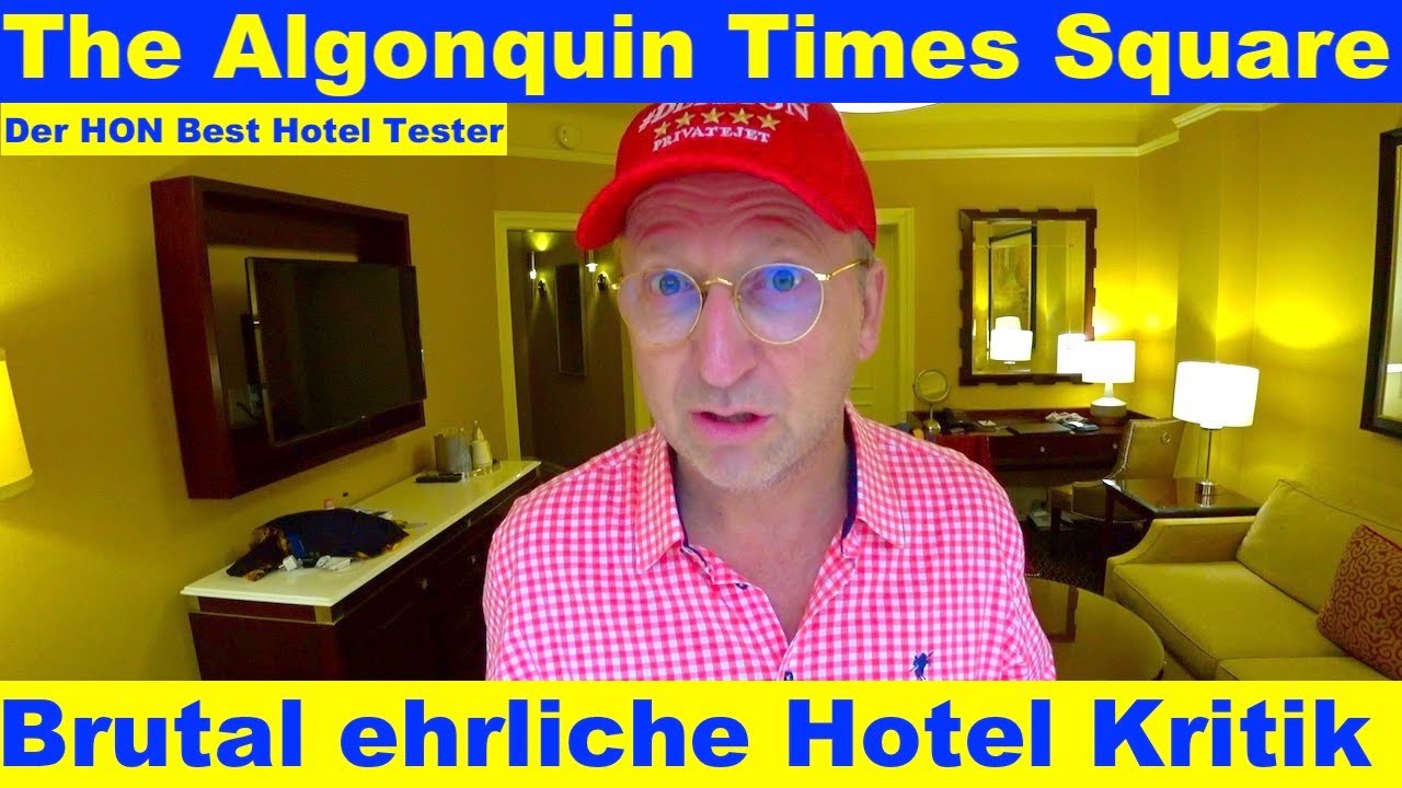 The Algonquin Hotel Times Square New York Autograph Collection | Der HON PrivateJet #derhon