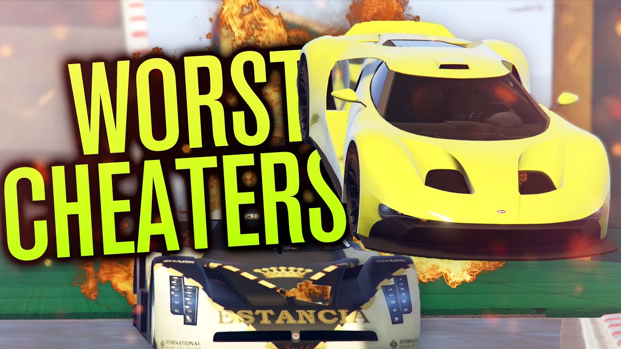 WORST CHEATERS EVER!!! | GTA 5 (GTA Online) w/ The Nobeds