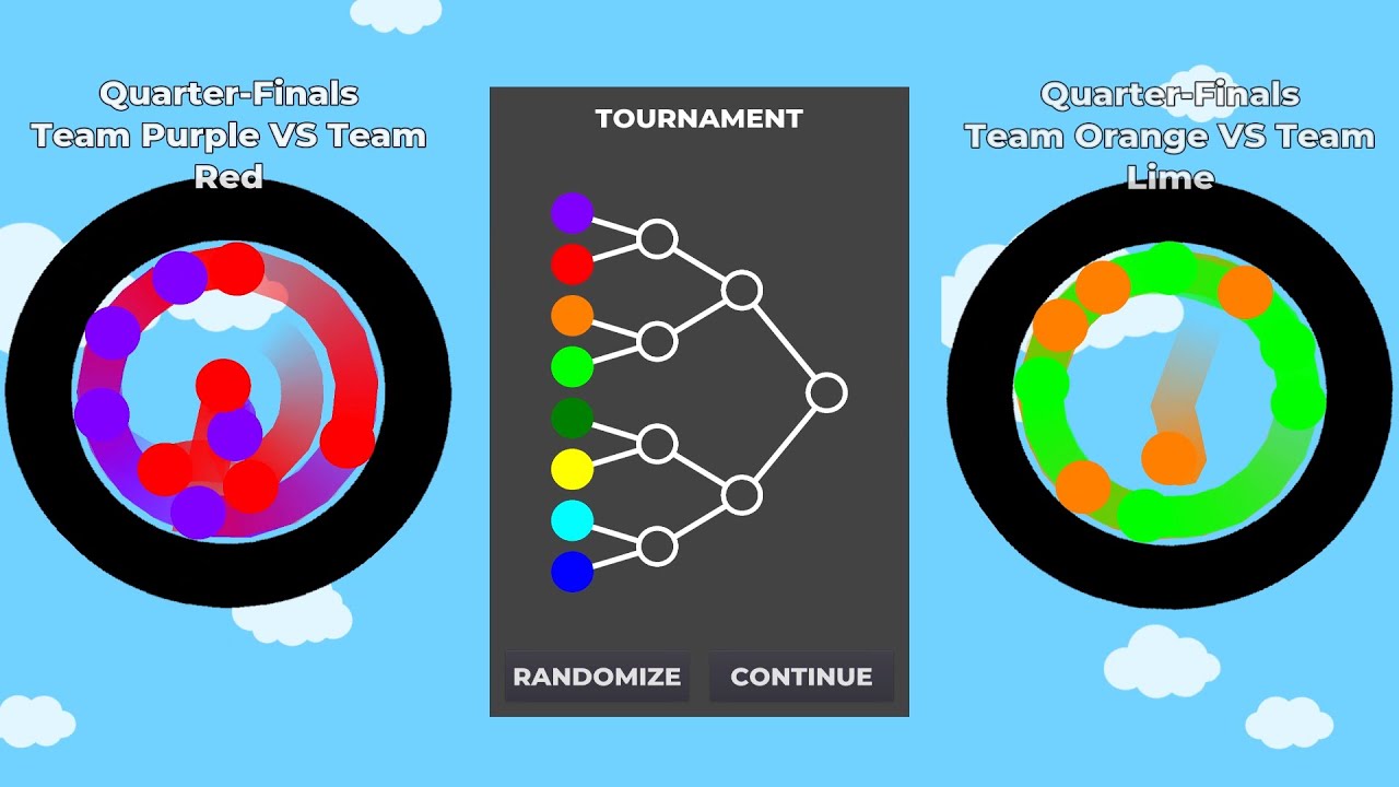 Simple Marble Race v3.0: teams, tournaments and more | Bouncy Marble