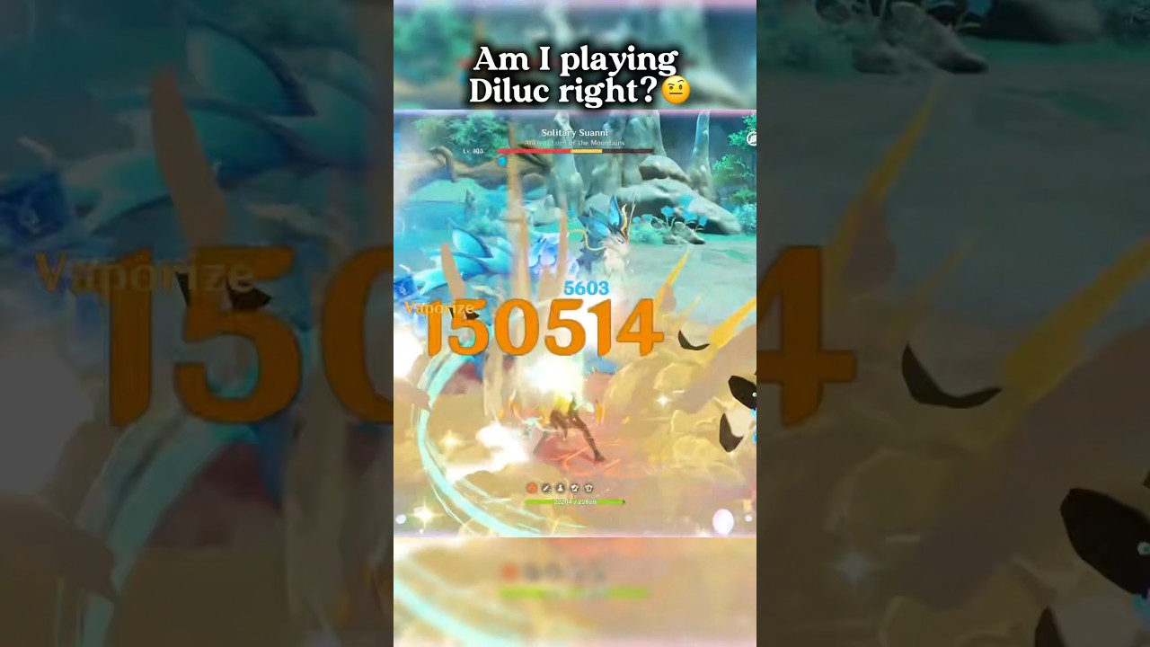 AM I PLAYING DILUC RIGHT? #genshinimpact #diluc #furina #genshinimpactedit #hoyocreators #shorts
