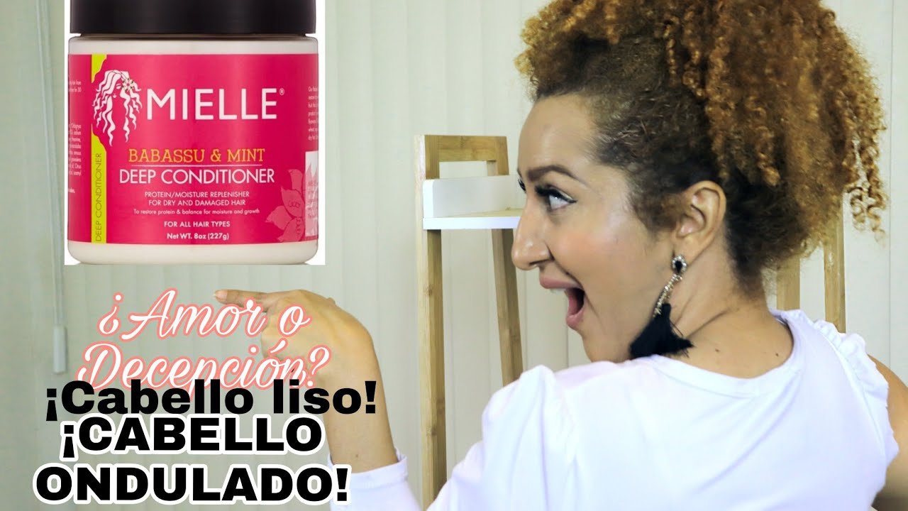 TRATAMIENTO CAPILAR para CABELLO RIZADO NATURAL Mielle Babassu 🌞