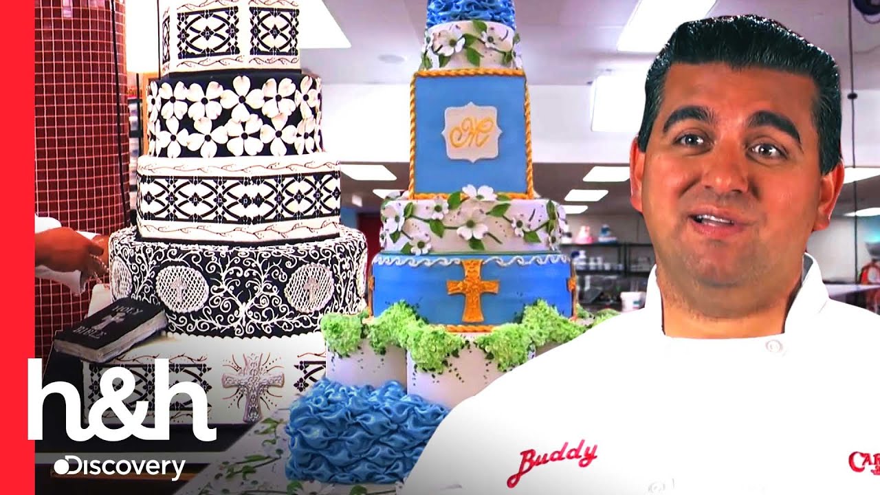 Sublimes pasteles de Primera Comunión hechos por Buddy para sus hijos | Cake Boss | Discovery H&H
