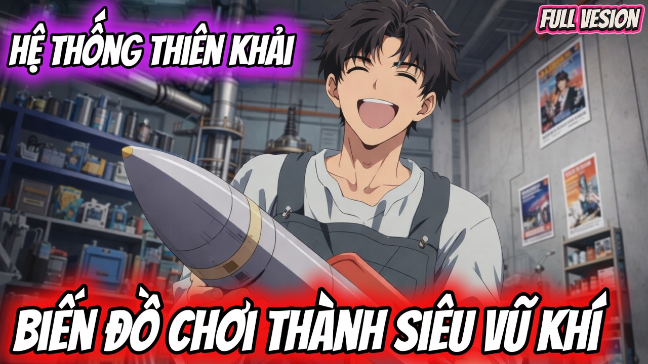 FULL Version | HỆ THỐNG THIÊN KHẢI - BIẾN ĐỒ CHƠI THÀNH SIÊU VŨ KHÍ | Mèo Dịch Phim