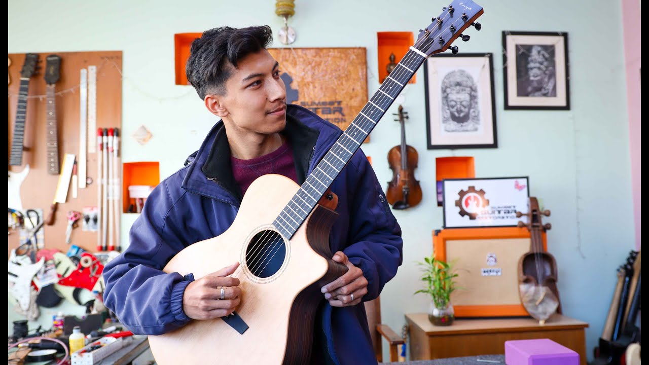 Enya Guitar Setup | Prabesh Kumar Shrestha
