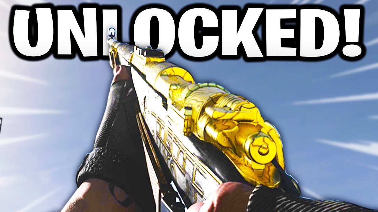 Unlocking GOLD KAR98K! (Modern Warfare Road To Platinum)