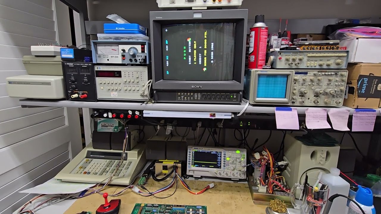 Pengo PCB Repair - Stuck Control Input