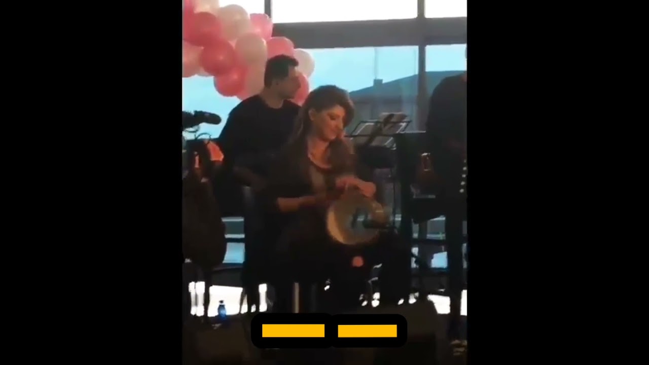 دختر هنرمند تیمپو زن عرب💃😎🤍