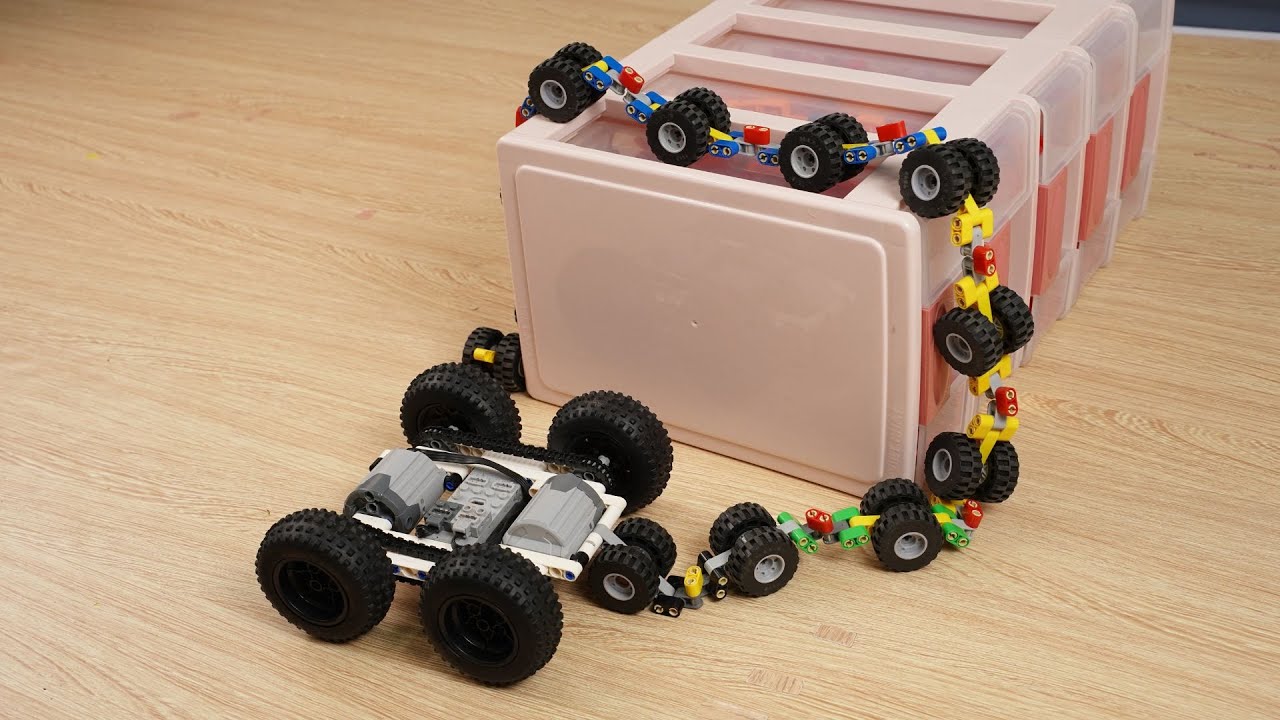 Epic Build & Testing Lego Technic Snake Challenge | Smart Lego ASMR