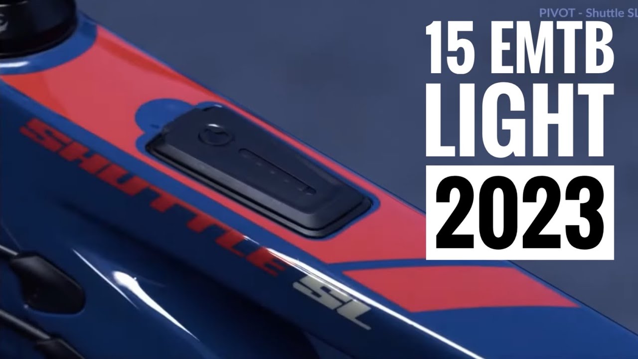 EMTBs LIGHT TOP, EBIKEs LIGERAS MAS TOP.