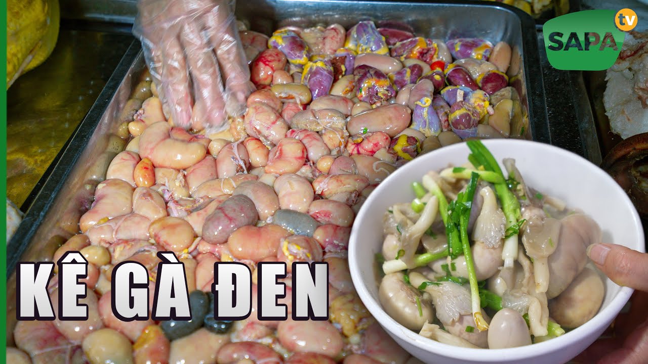 SAPA TV | THƯỞNG THỨC MÓN NGỌC KÊ NGON LUỐT LƯỠI Ở CHỢ PHIÊN