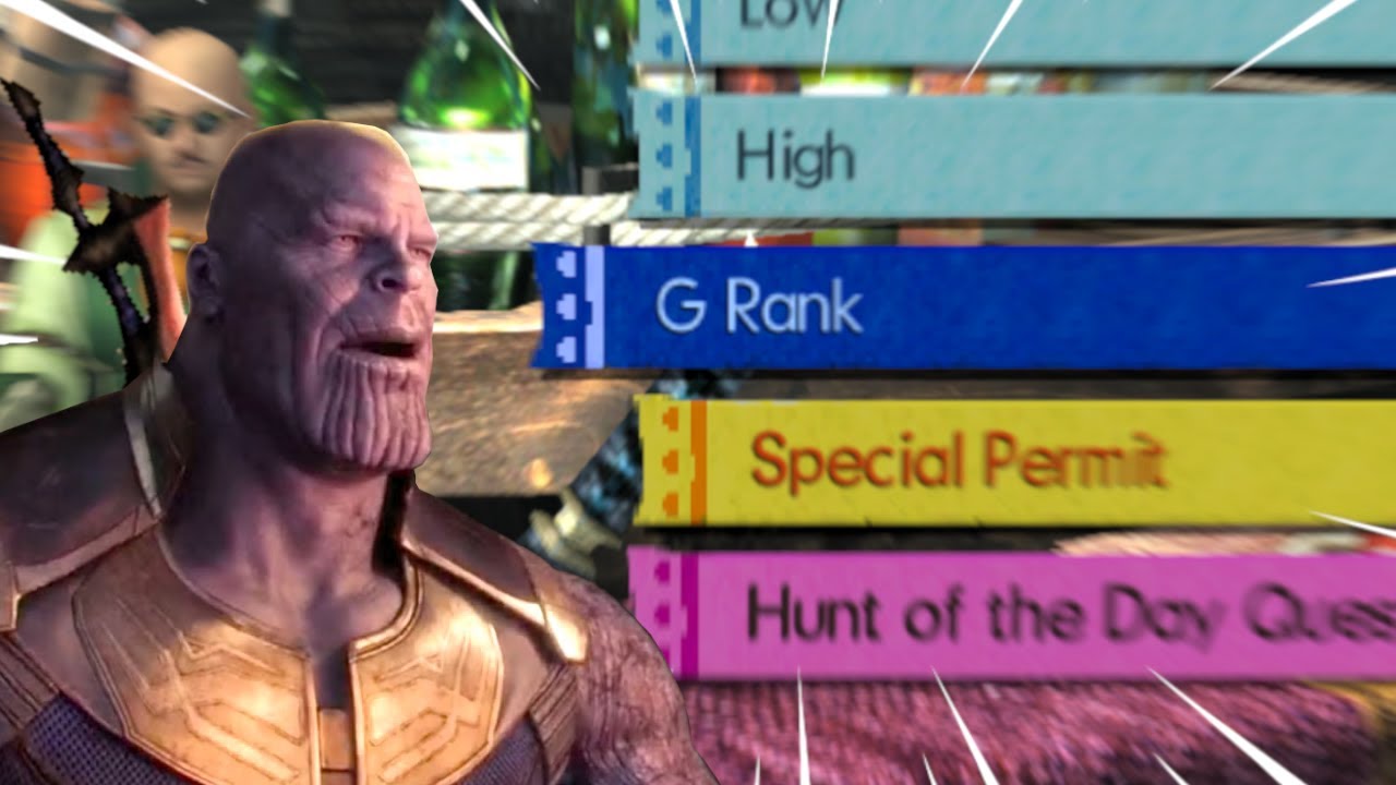 G-Rank is really Fun guys.