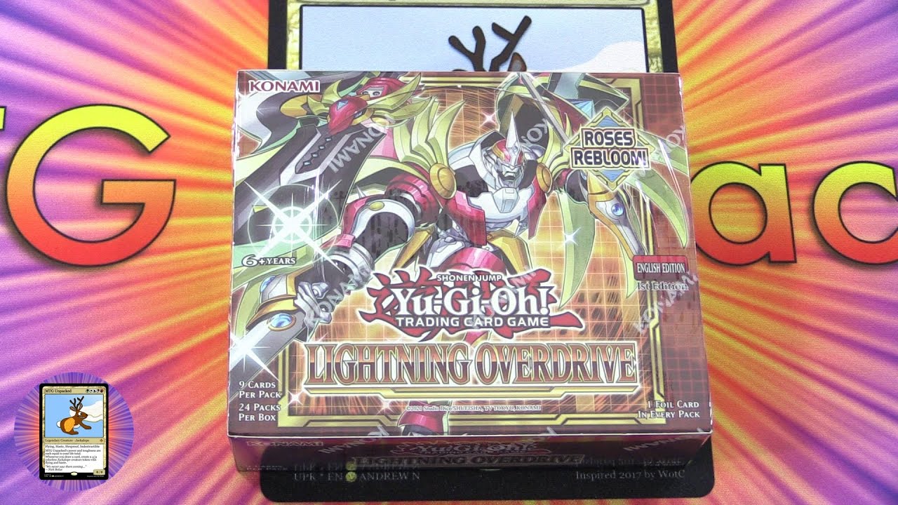 Yu-Gi-Oh! Lightning Overdrive Booster Box Opening!