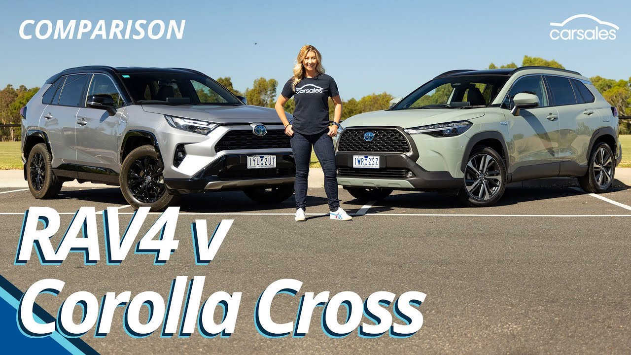 Сравнение Toyota RAV4 2024 и Toyota Corolla Cross | Какой внедорожник Toyota вам больше всего под...