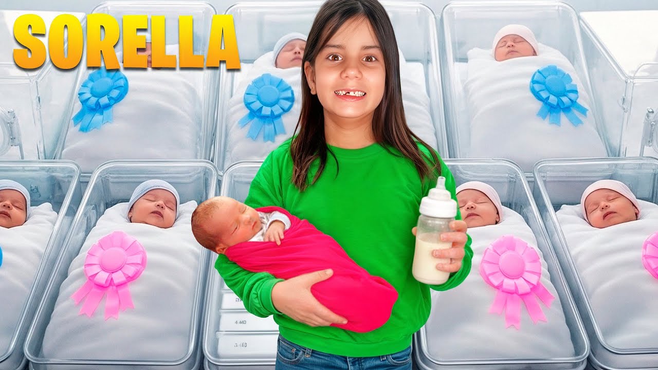 AURORA CONOSCE SUA SORELLA PER LA PRIMA VOLTA CON PAPÀ MIKE E LAURA!