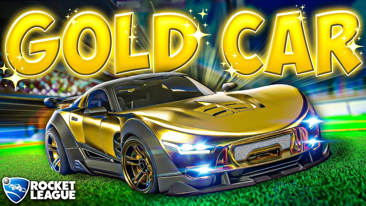 Rocket League just released a SOLID GOLD car... is it any good?