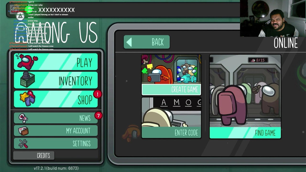 Among Us - with the homies  | Live