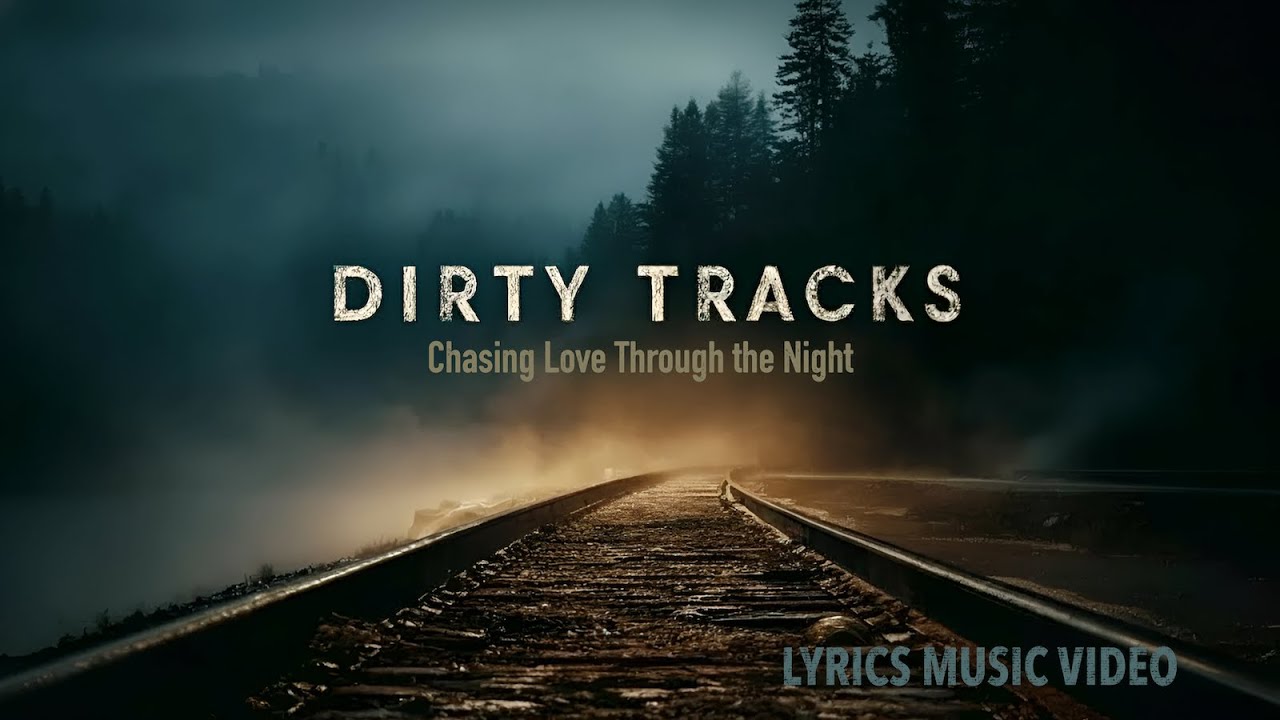 Dirty Tracks — Heartland Rock Music Lyrics Video | A tale of longing, regret, and the restless road.