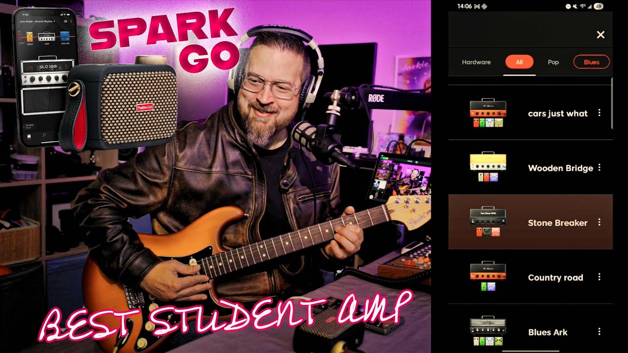 ЛУЧШИЙ усилитель для начинающих? Positive Grid Spark Go!