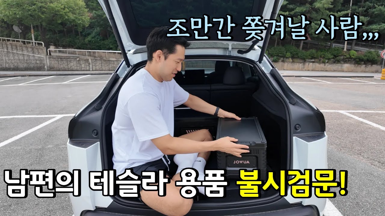 이게 가성비템이라고...? 남편이 알리보다 가성비라고 주장하는 테슬라 필수 용품 4가지