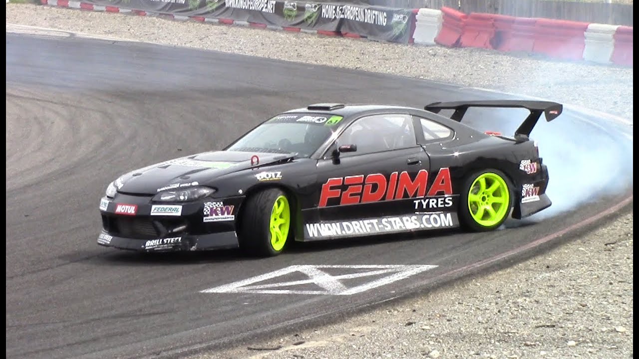 600hp 1JZ Nissan Silvia S15 Drifting - Amazing Turbo Sound!