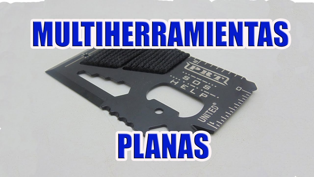 Multiherramientas Planas