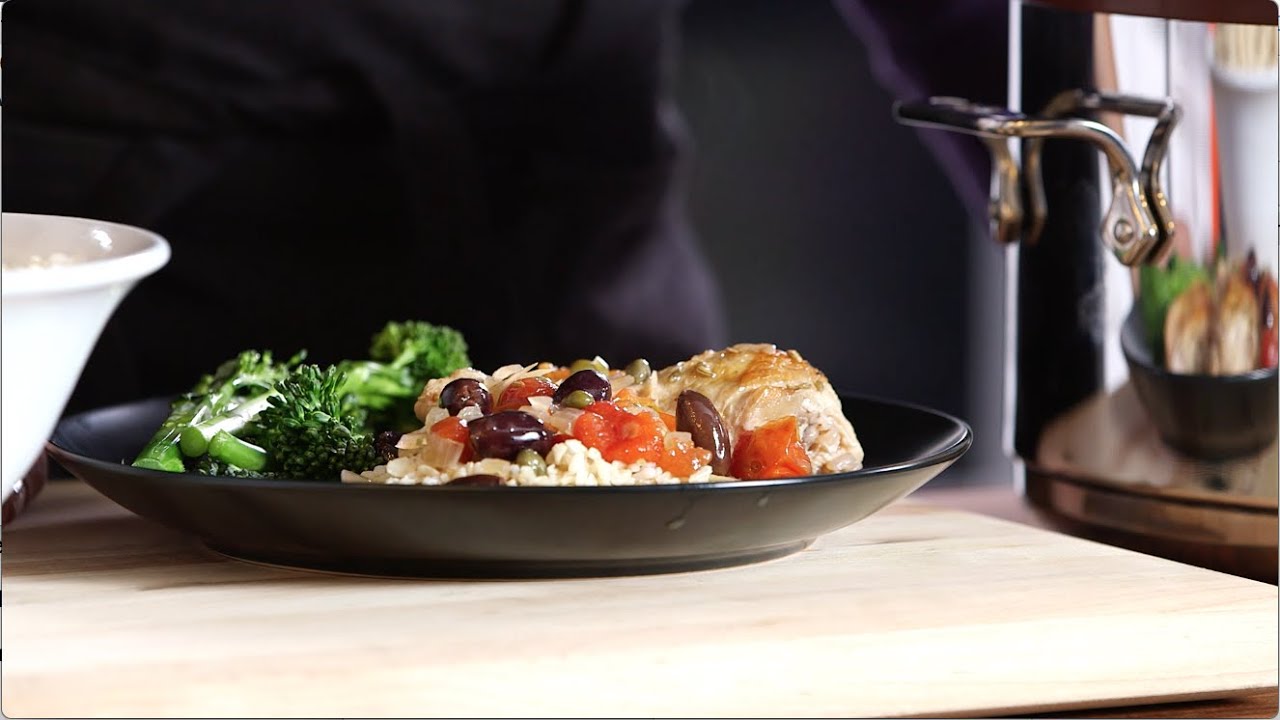 Braised Chicken in the All-Clad 7-Qt. Gourmet Slow Cooker