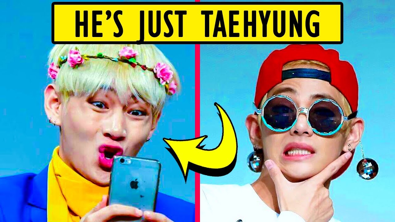 He's not weird, He's just Taehyung BTS 😆