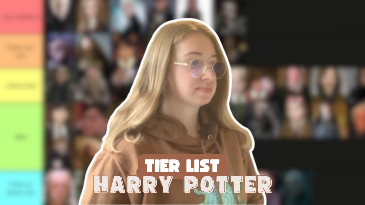Je classe les personnages Harry Potter