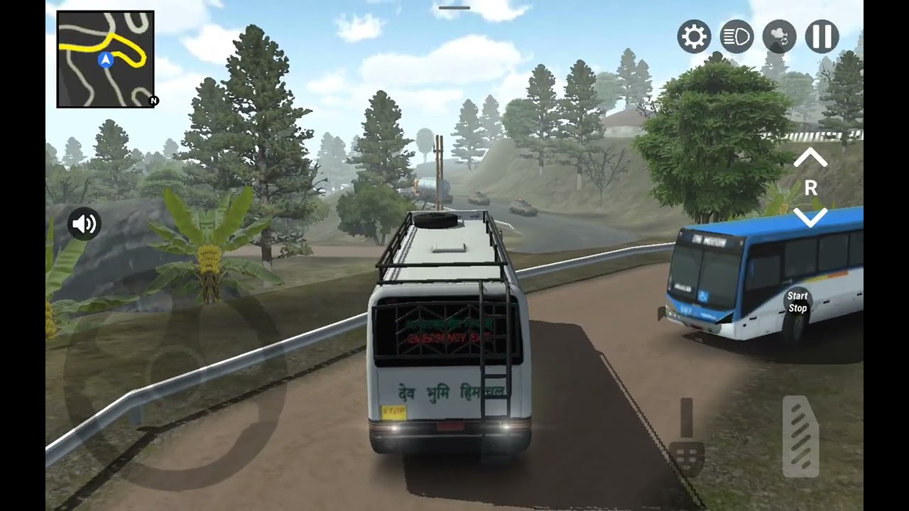 I drive Indian bus part-10 | bus game | indian bus simulator | bus simulator | gaming @REO-g8p