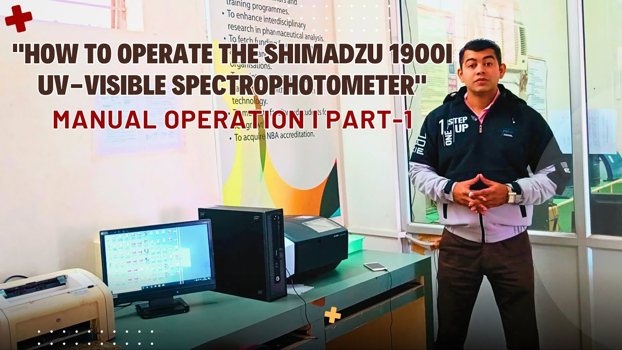 Master the Shimadzu 1900i UV-Vis Spectrophotometer | Step-by-Step Guide I Part 1