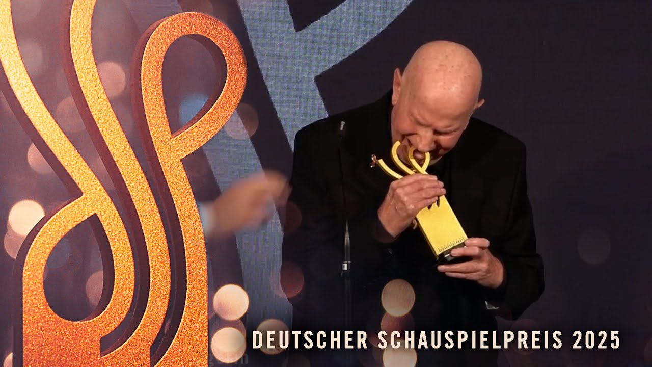 DIE STIMME für LUTZ MACKENSY beim Deutschen Schauspielpreis 2025