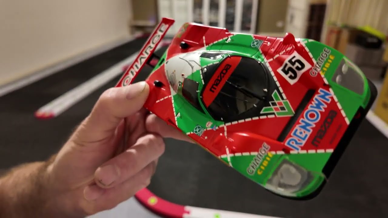 Kyosho Mini-Z Porsche 962C LH and Mazda 787B - Track Test