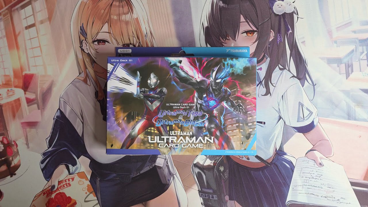 Ultra Deck 01 Ultraman Tiga & Ultraman Blazar [UD01] เกมการ์ดอุลตร้าแมน