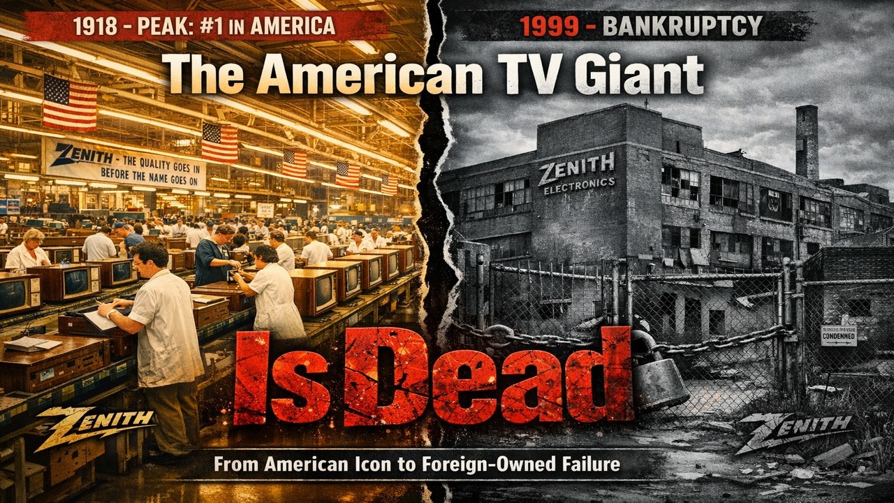 The Death of Zenith Why Did The American TV Giant!