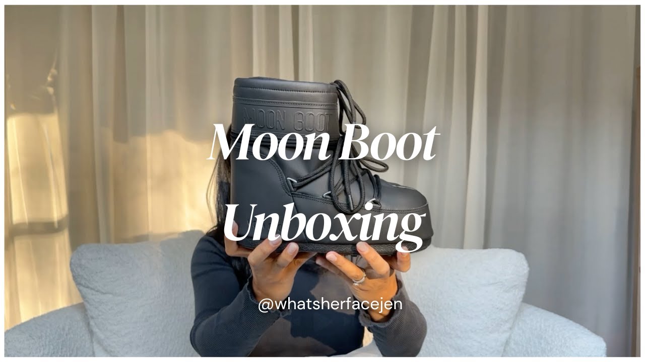 Moon Boot Low Icon Rubber Unboxing & First Impressions: Try-On Review!