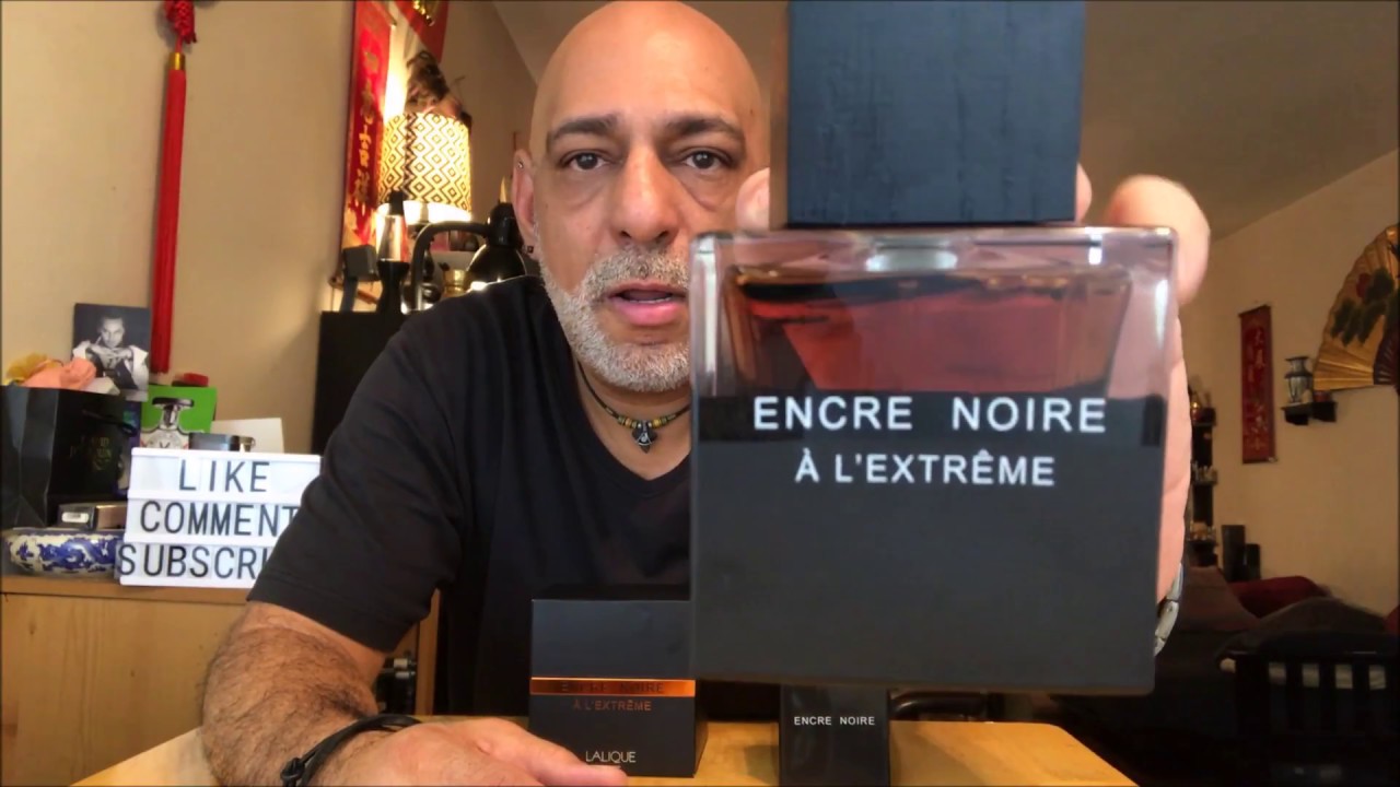 Lalique ENCRE NOIRE À L’EXTRÊME REVIEW + 10ml Decant GIVEAWAY (CLOSED)