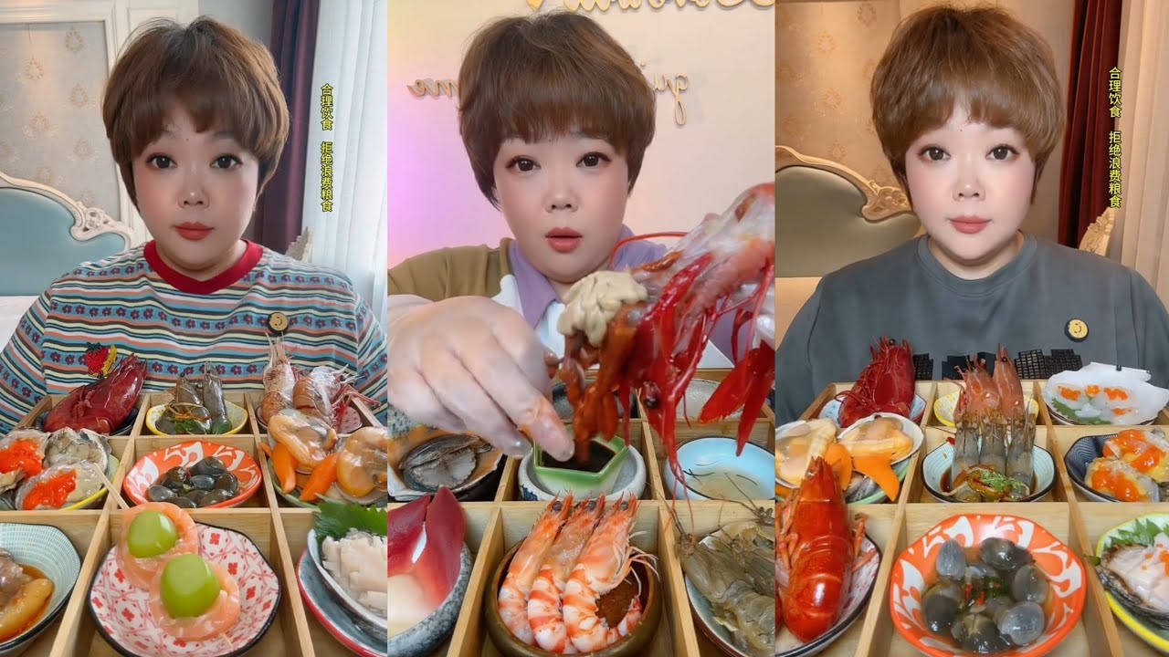 Asmrfood : Eating big Shrimp 🦐🍤🦐 { seafood 🦞🦞🦞🍢} #mukbang #eatingshow #seafood #cooking