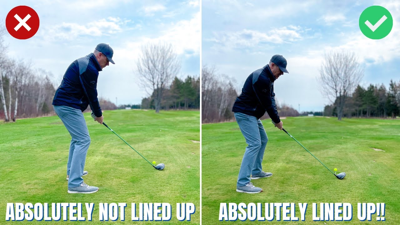 VERY COOL ALIGNMENT TIP TO FIND FAIRWAYS AND GREENS!