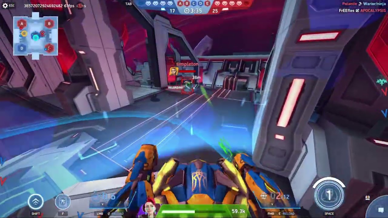 STORM RACK 10 on F2P Account - Unlocking Gear Hub Tier 6 in Mech Arena