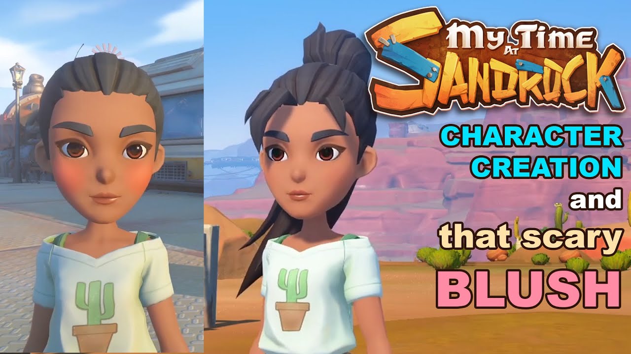 My Time at Sandrock - character creation: dealing with colors