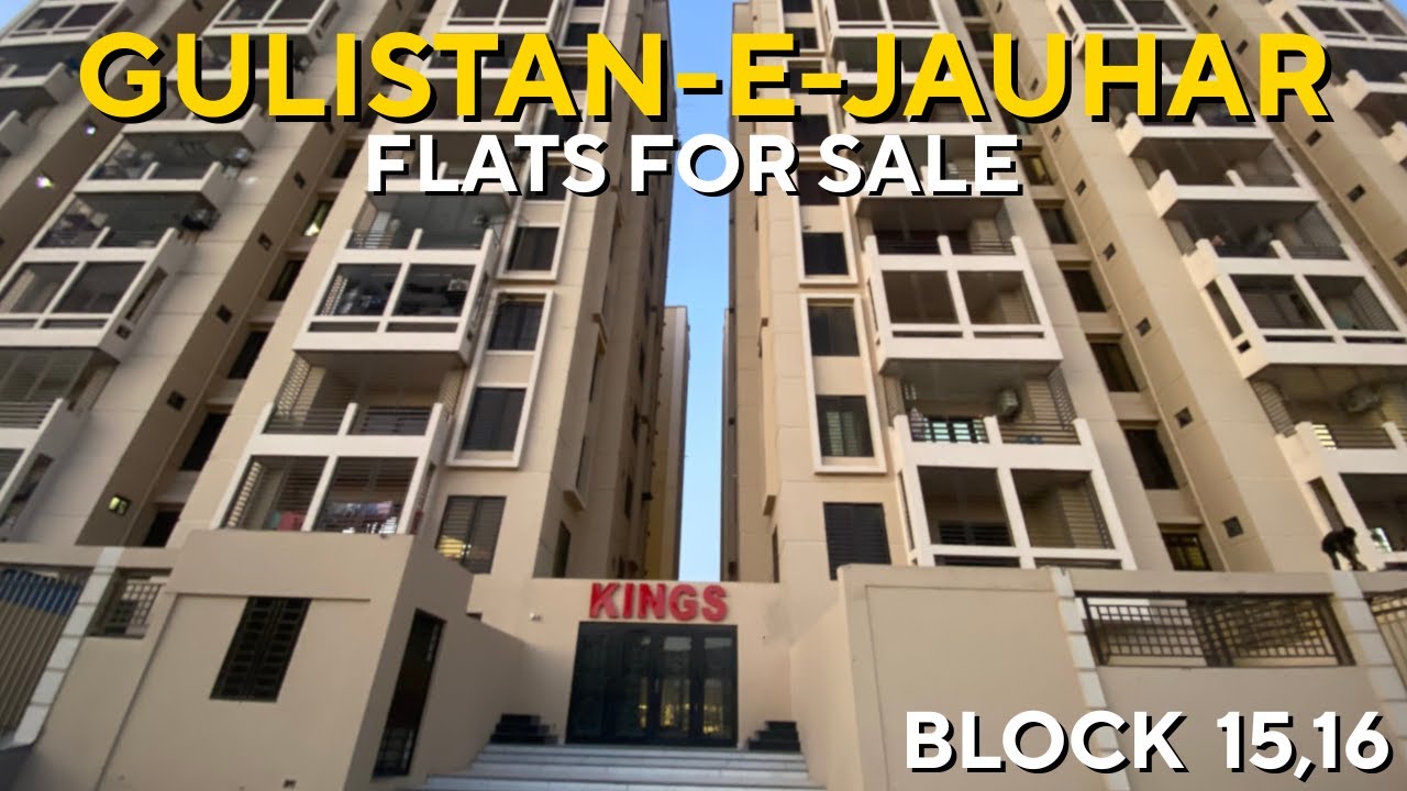 Flats for sale gulistan-e-jauhar block 15,16 | Real Estate , Property Visit