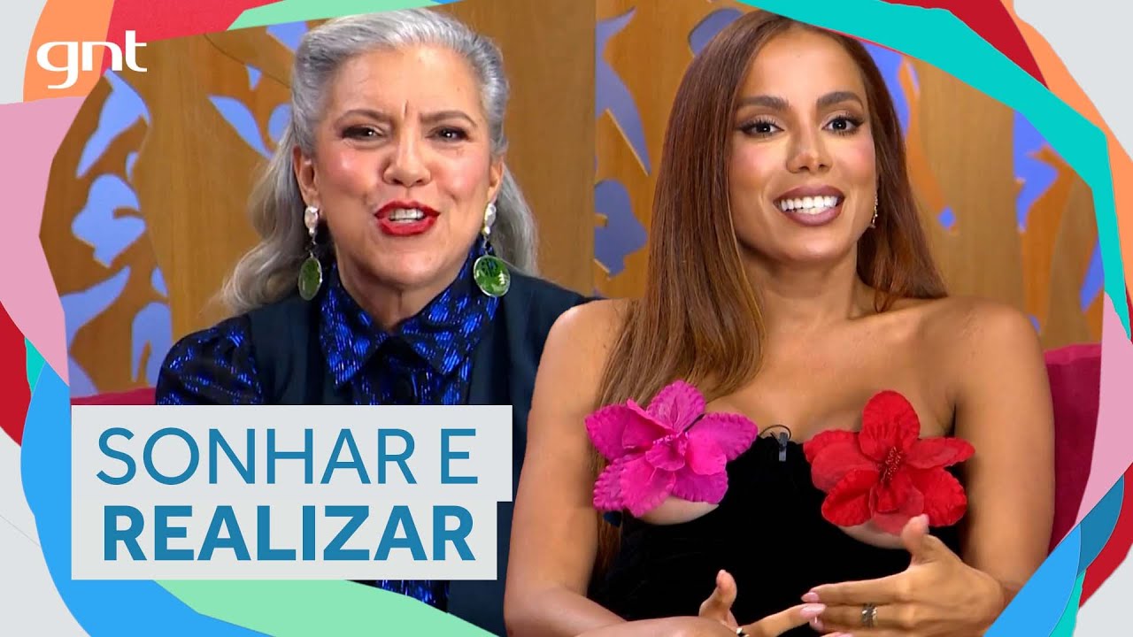 Anitta é o tipo de pessoa que não desiste de seus objetivos!  | Saia Justa | GNT